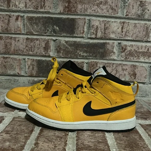 Kids preschool Jordan 1 mid University Gold size 2y - Picture 9 of 13